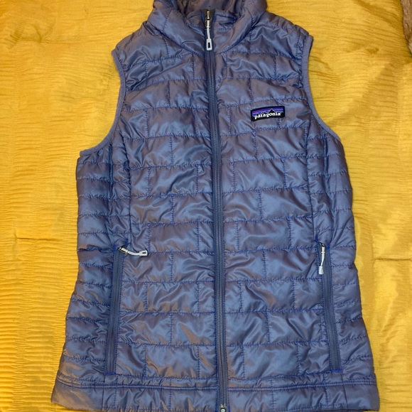 Patagonia Jackets & Blazers - Patagonia Light Blue Women’s Vest Size XS